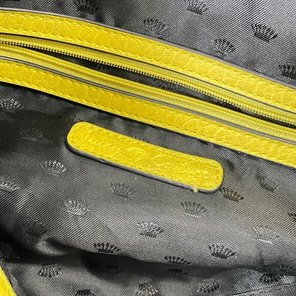 Vintage Juicy Couture Crossbody Purse Woven Straw Rainbow Stitch Hobo Crossbody - Picture 8 of 11